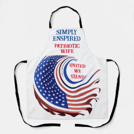 'Einfach verzauberte patrouillische Ehefrau' anpas Schürze