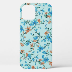 Einfach Vintag: Blumenmuster Case-Mate iPhone Hülle
