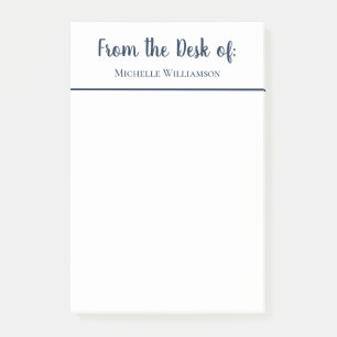 Einfach vom Schreibtisch aus Elegantes Skript Post-it Klebezettel