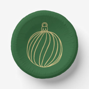 Einfach Weihnachtskollektion - Bauble Pappteller