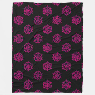 Einfach Weihnachtskollektion - Schneeflocke Fleecedecke