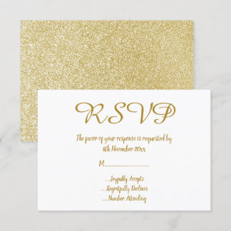 Einfach weißer Glitzer - UAWG Einladung