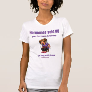 Einfach Weiter Durchdrücken – Perimenopause-Humor T-Shirt