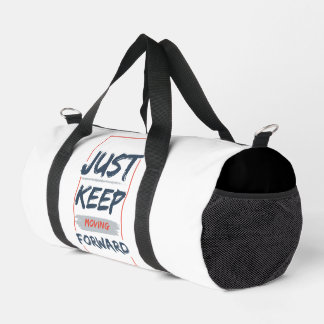 Einfach Weiter Machen – Motivationszitat Duffle Bag