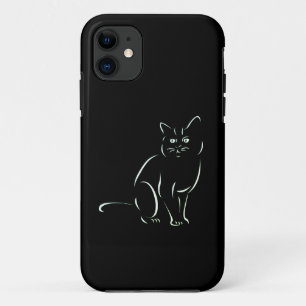 Einfach White Kitty Cat Case-Mate iPhone Hülle