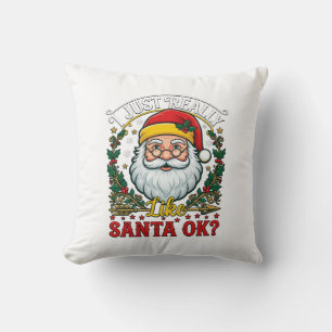 Einfach Wirklich Wie Santa Ok Weihnachten Claus St Kissen