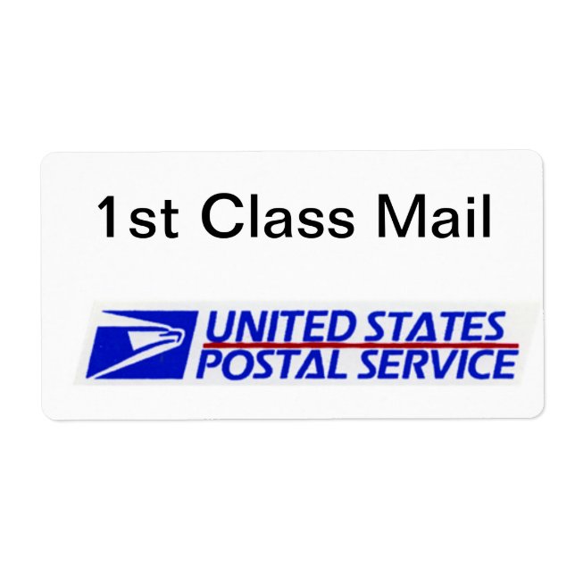 Einfach zu identifizierende USPS First Class Mail (Vorne)