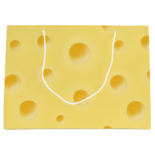 Einfach zu käsig! Personalisierter Schweizer Käse- Große Geschenktüte