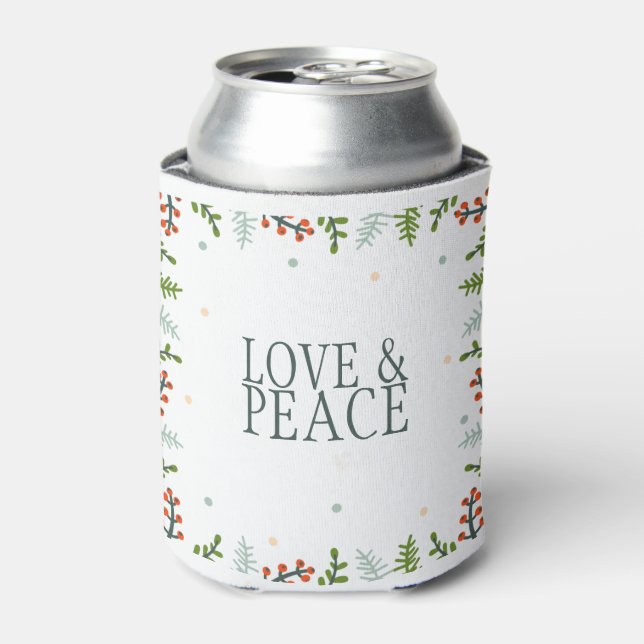 Einfache, aber elegante Weihnachtsfeier kann kühle Dosenkühler (Kanne Vorderseite)