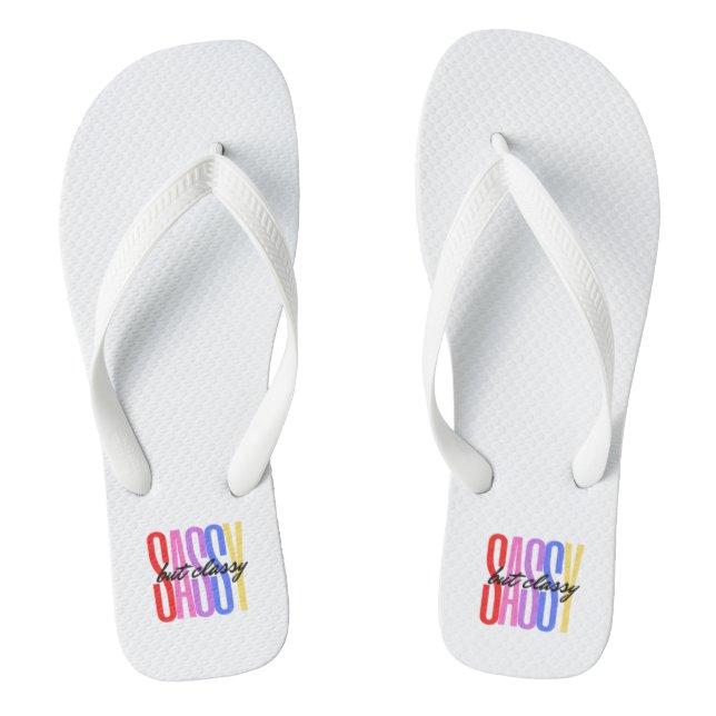 Einfache, aber klassische Verbindung von Flip Flop (Fußbett)