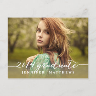 Einfache   Abschluss-Party Einladung