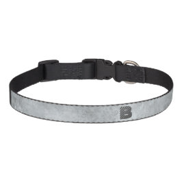 Einfache Abstrakt-Graue-Dog Haustierhalsband