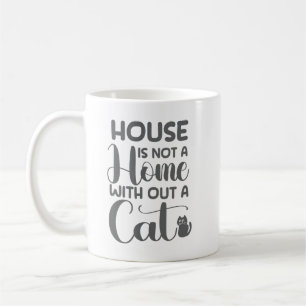 Einfache adorable Katze Moderne, feine Liebe Komfo Kaffeetasse