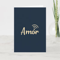 Einfache Amor-Signal-Karte