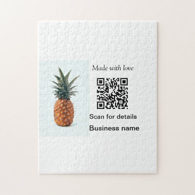 Einfache Ananas-Obstnahrung q oder Code Business D (Vertikal)