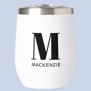 Einfache Anfangsbezeichnung für Monogramm