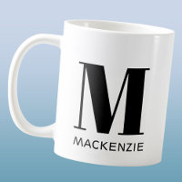 Einfache Anfangsbezeichnung für Monogramm