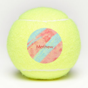 Einfache Anfangsbuchstabe Monogramm tragen Sie Ihr Tennisbälle