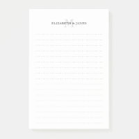 Einfache Anfangsbuchstaben für Monogramm gepunktet