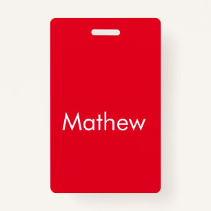 Einfache Anfangsbuchstaben Monogramm fügen Sie Ihr Ausweis