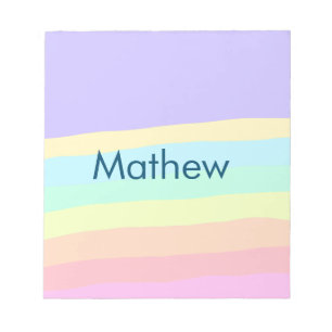 Einfache Anfangsbuchstaben Monogramm fügen Sie Ihr Notizblock