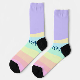 Einfache Anfangsbuchstaben Monogramm fügen Sie Ihr Socken