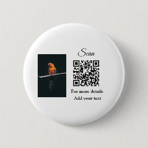 Einfache Angaben zum Tiernamen QR-Code hinzufügen  Button