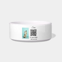 Einfache Angaben zum Tiernamen QR-Code hinzufügen 