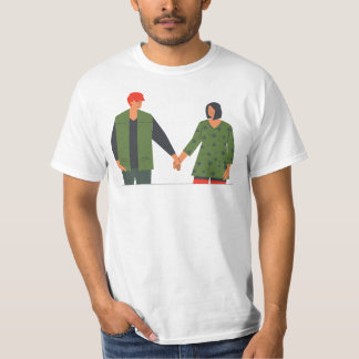 Einfache angenehme Hände T-Shirt