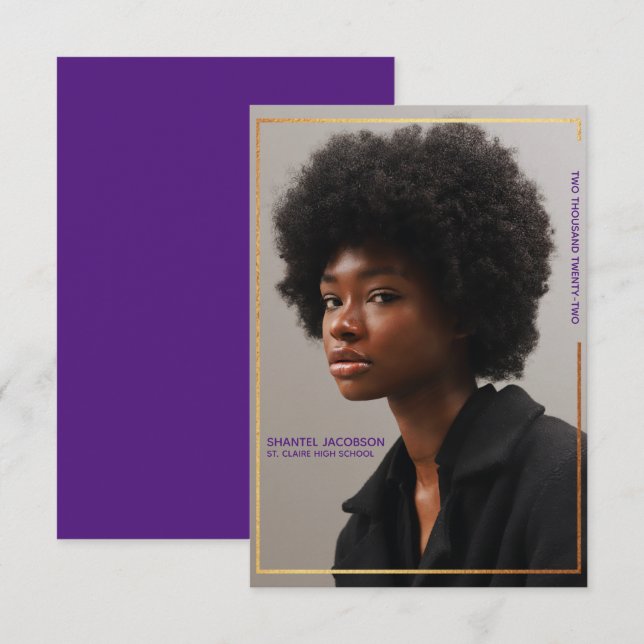 Einfache Ankündigung des modernen Abschlusses an d (Vorne/Hinten)