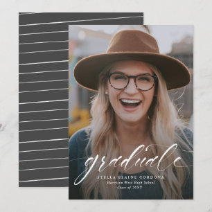 Einfache Ankündigung eines Grau-Grades mit einem F