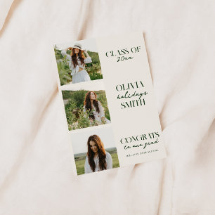 Einfache Ankündigung von Abschlüssen mit Fotos