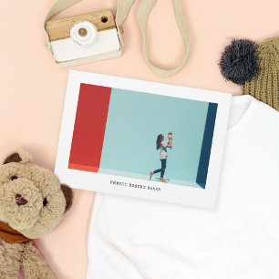 Einfache Ankündigung von grafischen Fotos