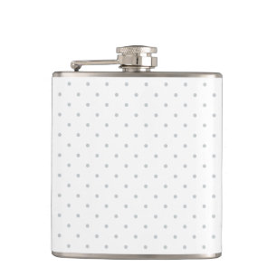 Einfache Anpassung der Farbe von grauen Mini-Polka Flachmann