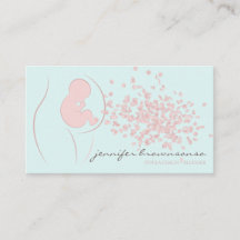 Einfache Aquamarine Doula Birth Coach Schwangere