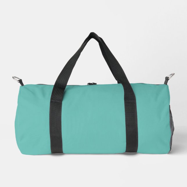 Einfache, Aquamarine Tasche für kleine Tücher, ged (Vorderseite)