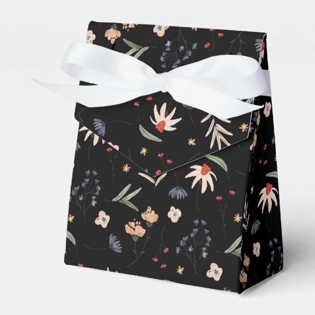 Einfache Aquarell-Blume 1 Geschenkschachtel (Vorderseite)