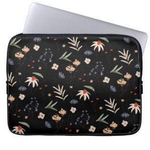 Einfache Aquarell-Blume 1 Laptopschutzhülle