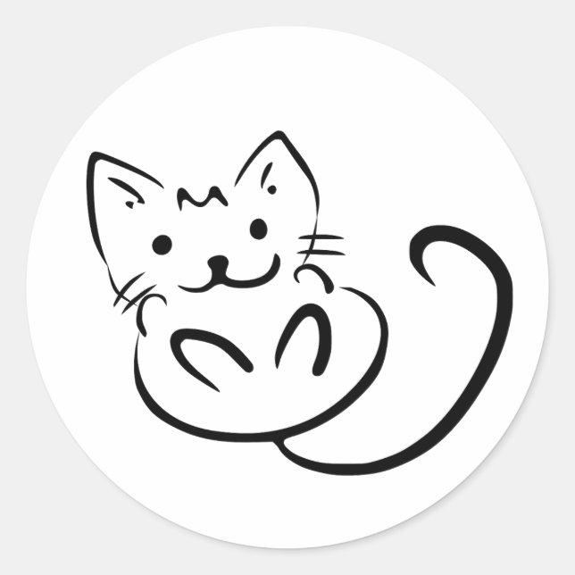 Einfache Aufkleber für das Katalogdesign (Vorderseite)