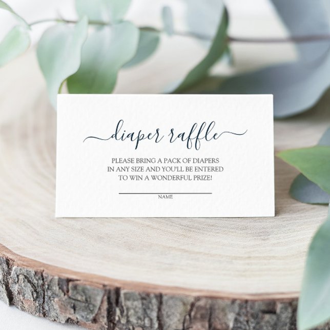 Einfache Babydusche Windelwaschkarte Begleitkarte (Von Creator hochgeladen)