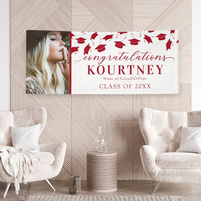 Einfache Banner für 2025 Abschluss Foto (Von Creator hochgeladen)