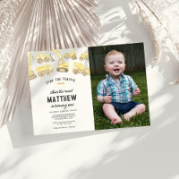 Einfache Baugewerbe Thema Foto erste Geburtstag