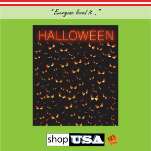Einfache Beängstigend Eyes Halloween-Party Foto Hi Wandteppich