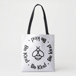 Einfache Bee Kind - niedliches Honigbienendesign Tasche
