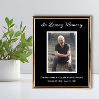 Einfache Beerdigung Foto Beileid Memorial