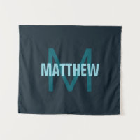 Einfache, benutzerdefinierbare Mit Monogramm Bezei