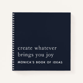 Einfache benutzerdefinierte 2 Motivierend Quotes f Notizbuch
