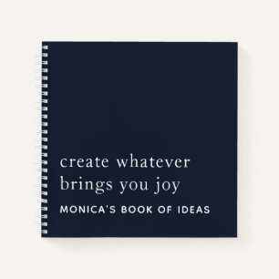 Einfache benutzerdefinierte 2 Motivierend Quotes f Notizbuch