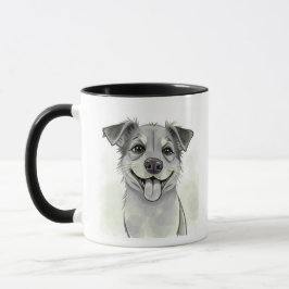 Einfache benutzerdefinierte Fototasse für Haustier Tasse