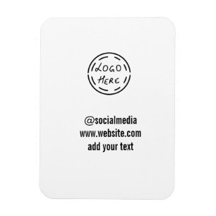 einfache, benutzerdefinierte Wasserfarben-Add-Webs Magnet